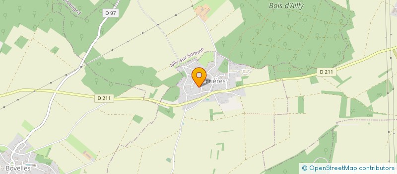 localisation de l'entreprise A.P.T.J. à FERRIERES