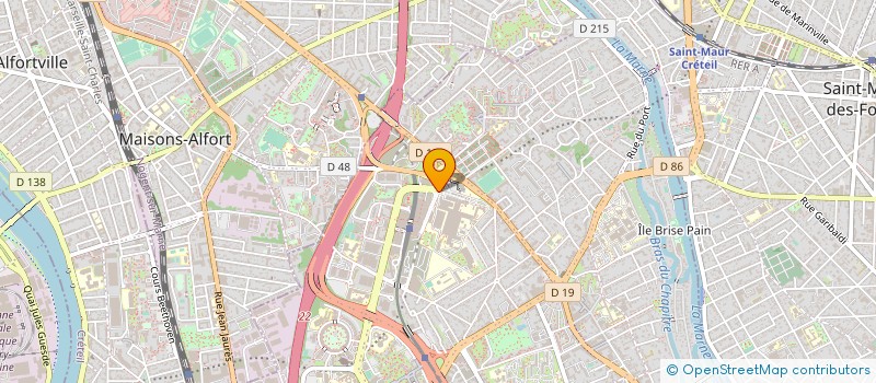 localisation de l'entreprise A P T R 94 à CRETEIL