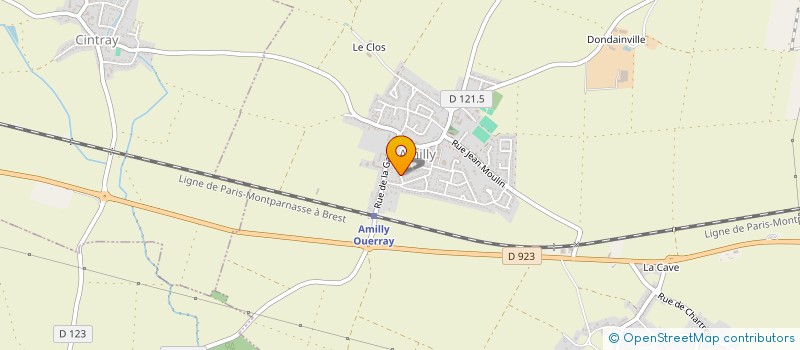 localisation de l'entreprise A P TAXIS à AMILLY
