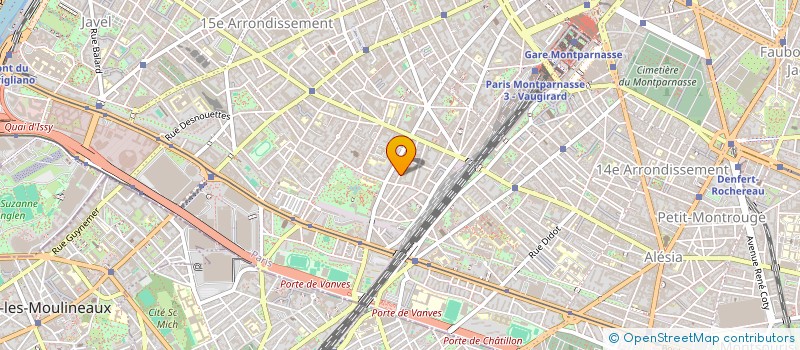 localisation de l'entreprise A P W (AGENCE PIRON WAGNER)  PARIS