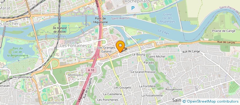 localisation de l'entreprise A.PARE  SAINT-AVERTIN