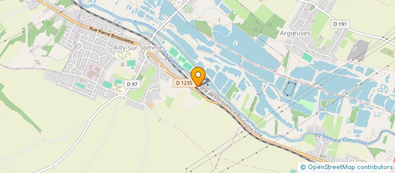 localisation de l'entreprise A PAS CONTES  AILLY-SUR-SOMME