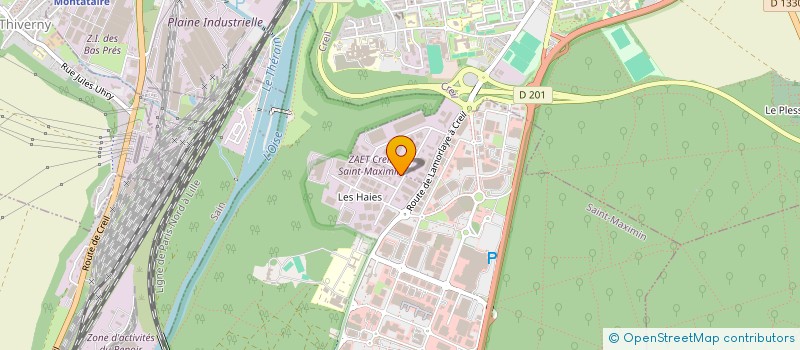 localisation de l'entreprise A PAS D'OURSON 9  SAINT-MAXIMIN