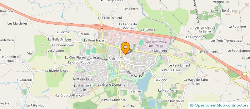 localisation de l'entreprise A PAS DE LOUP à SAINT-GILLES