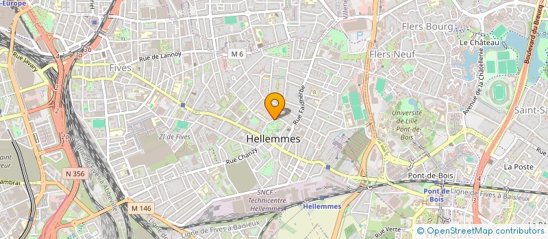 localisation de l'entreprise A PEINE UN PEU PRODUCTION  LILLE