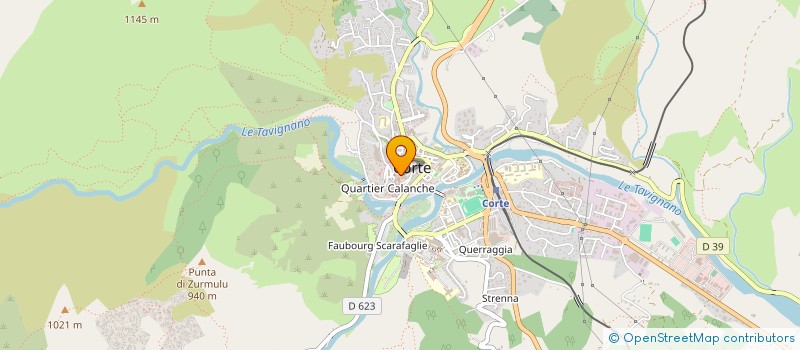 localisation de l'entreprise A PENNA ROSSA à POGGIO-DI-VENACO