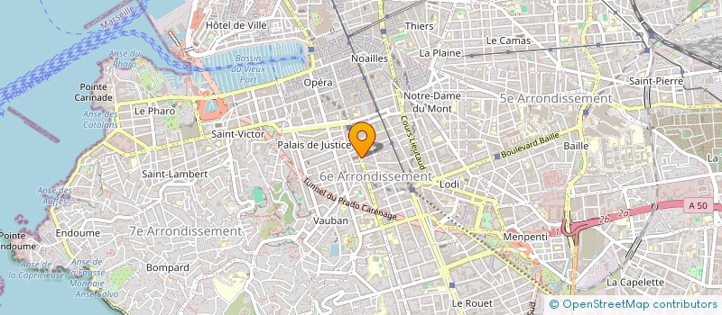localisation de l'entreprise A PENTCHEFF à MARSEILLE