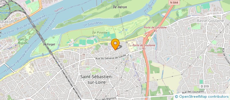 localisation de l'entreprise A PERTE DE VUE à SAINT-SEBASTIEN-SUR-LOIRE