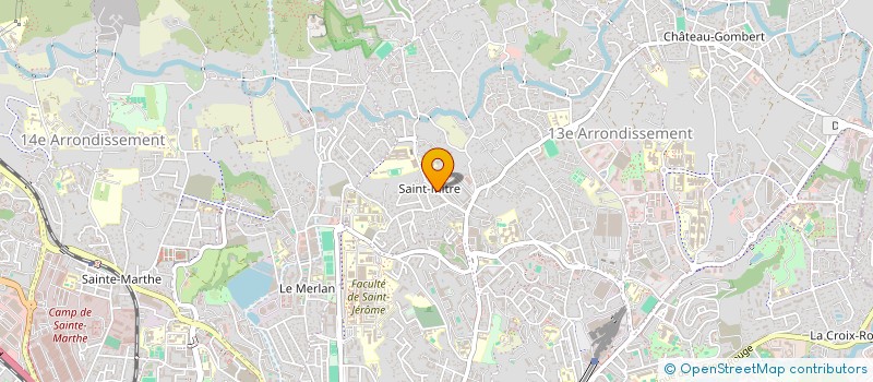 localisation de l'entreprise A PETIS PAS à MARSEILLE 13EME