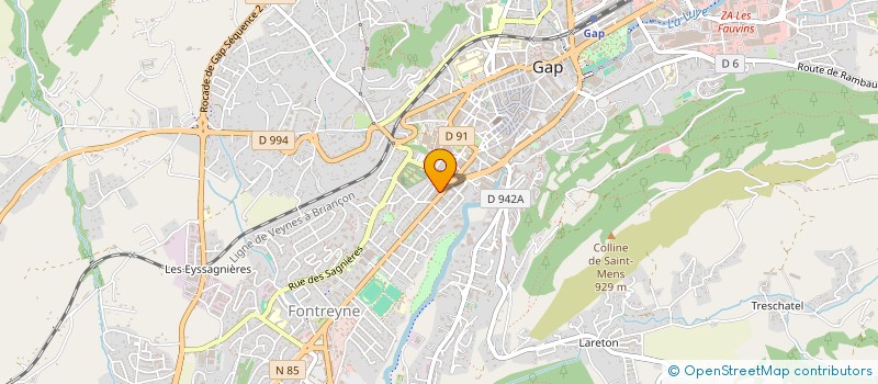 localisation de l'entreprise A PETIT PAS  GAP