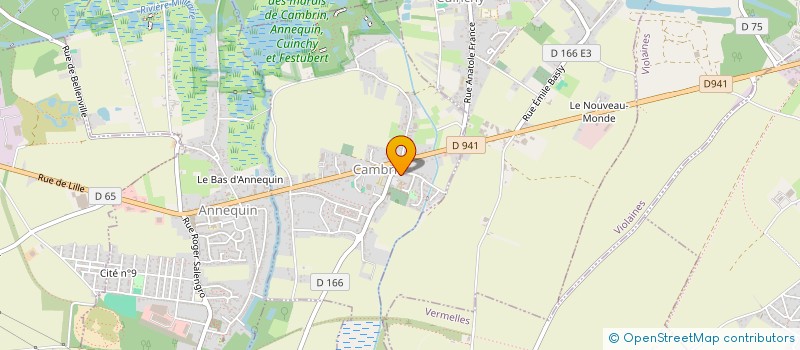 localisation de l'entreprise A PETIT PAS  CAMBRIN