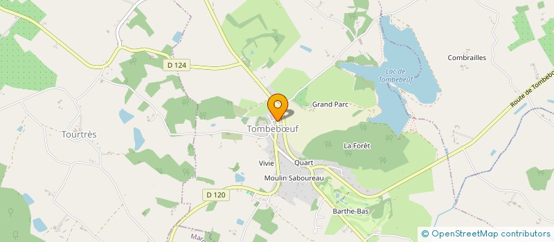 localisation de l'entreprise A PETITS PAS 47  TOMBEBUF