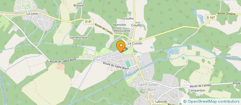 localisation de l'entreprise A PETITS PAS  SAINT-JULIEN-EN-BORN