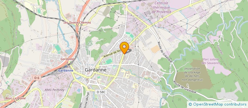 localisation de l'entreprise A PETITS PAS ASSOCIATION DES ASSISTANTES MATERNELLES DE GARDANNE à GARDANNE