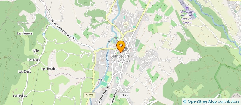 localisation de l'entreprise A PETITS PAS DANS NOS MEMOIRES  SAINT-JEAN-EN-ROYANS