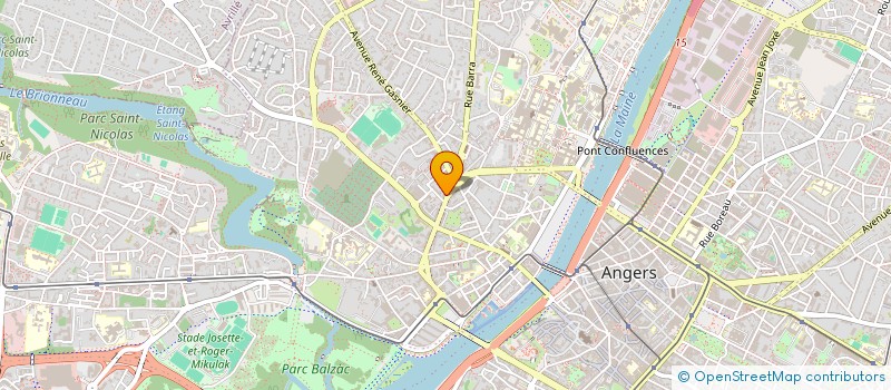 localisation de l'entreprise A PETITS PAS VERTS à ANGERS