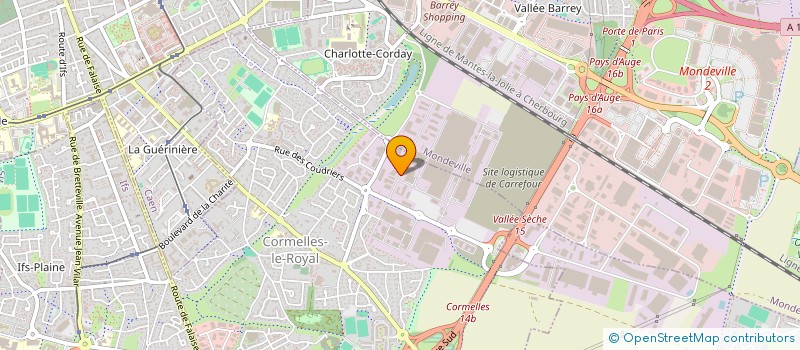 localisation de l'entreprise A. PHONING PLUS  CORMELLES-LE-ROYAL