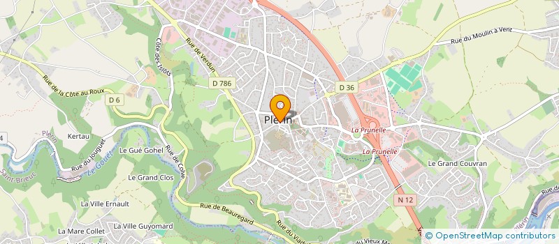 localisation de l'entreprise A PIACERE  PLERIN