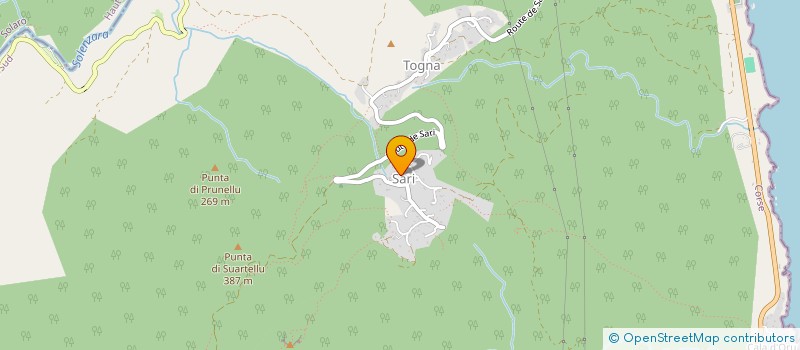 localisation de l'entreprise A PINZUTELLA  SARI-SOLENZARA