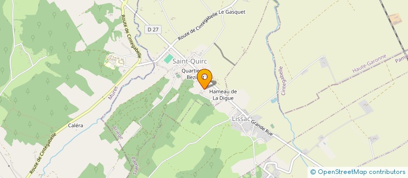 localisation de l'entreprise A PLEINE DENT à SAINT-QUIRC