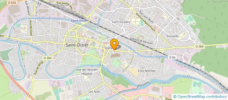 localisation de l'entreprise A-PLURIALES à SAINT-DIZIER