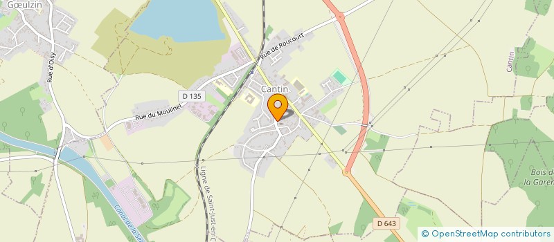localisation de l'entreprise A PLUS B TECHNOLOGIES à ERCHIN