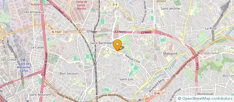 localisation de l'entreprise A PLUS SERVICES SARL à MARSEILLE