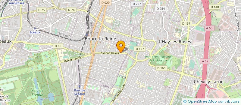 localisation de l'entreprise A POINT BATIMENT à BOURG-LA-REINE