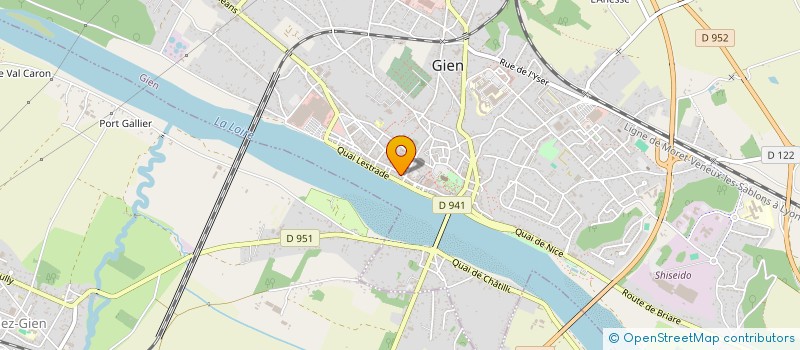 localisation de l'entreprise A POINT COM à GIEN
