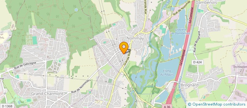 localisation de l'entreprise A POINT NOMMAY  NOMMAY