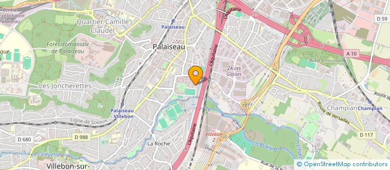 localisation de l'entreprise A PORTEE DE MAIN à PALAISEAU