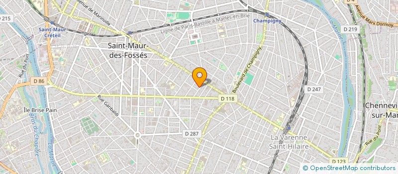 localisation de l'entreprise A PORTEE DE VOIX à SAINT-MAUR-DES-FOSSES
