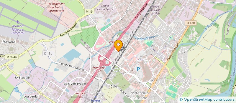 localisation de l'entreprise A PORTET DE TOUS  PORTET-SUR-GARONNE