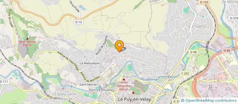 localisation de l'entreprise A POSITIF  AIGUILHE