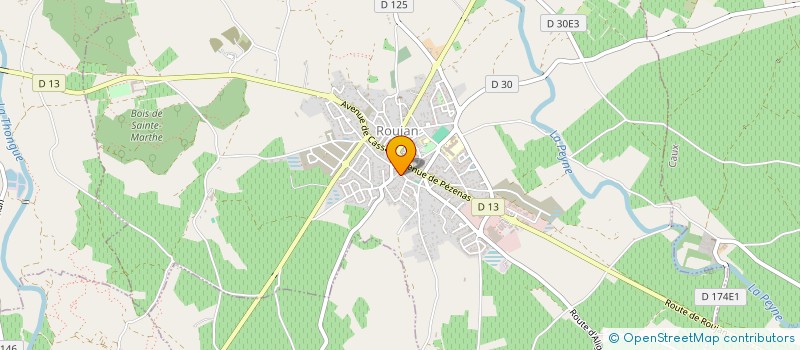 localisation de l'entreprise A POSTO  ROUJAN