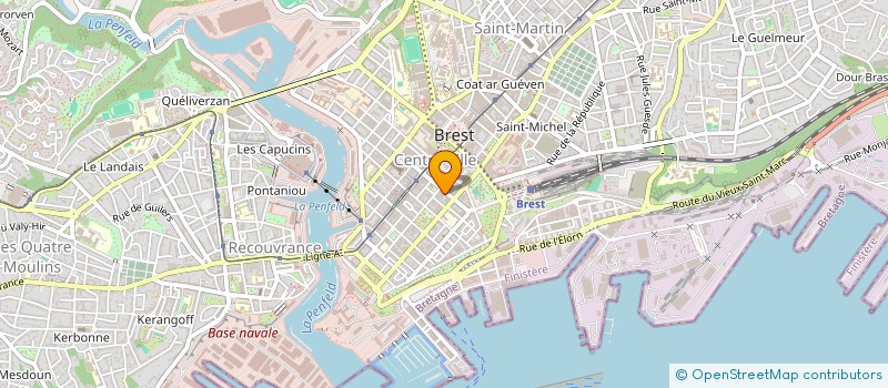 localisation de l'entreprise A POU NOU  BREST