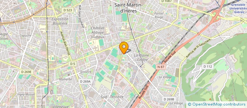 localisation de l'entreprise A+ PREMIUM GROUP  SAINT-MARTIN-D'HERES