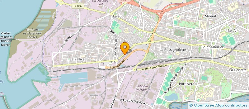 localisation de l'entreprise A'PRIM  LA ROCHELLE