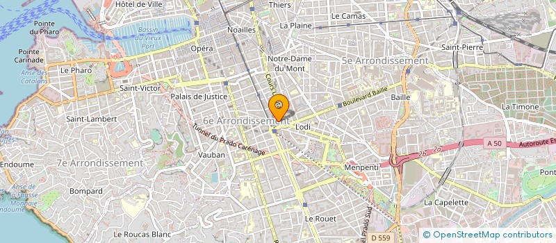 localisation de l'entreprise A.PRIME à MARSEILLE