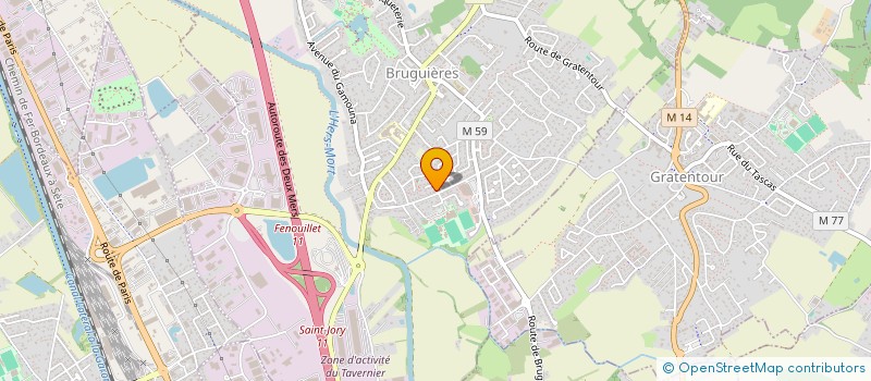 localisation de l'entreprise A.PRIMEUR à BRUGUIERES