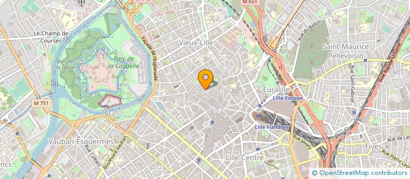 localisation de l'entreprise A PRIORI THES à LILLE