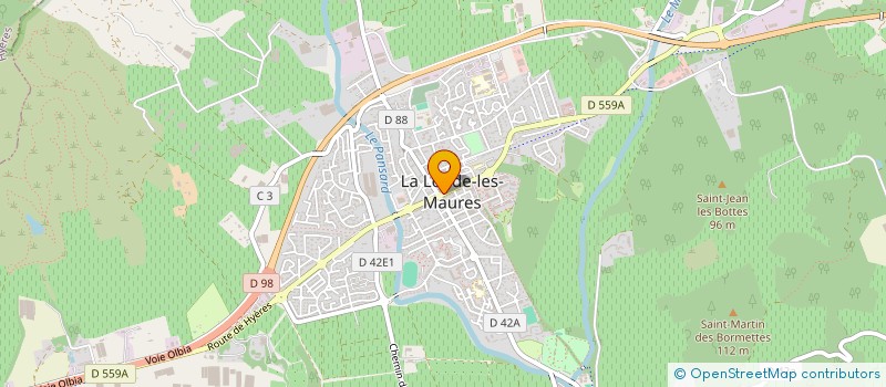 localisation de l'entreprise A PRIX MINI  LA LONDE-LES-MAURES