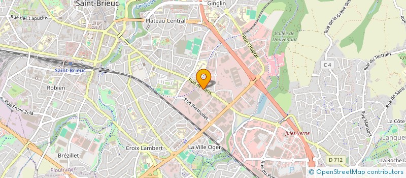 localisation de l'entreprise A PRO CASH à SAINT-BRIEUC