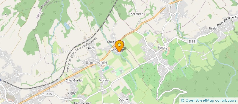 localisation de l'entreprise A PRO-POSE  BRENTHONNE