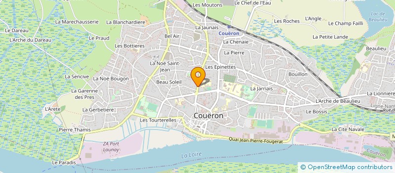 localisation de l'entreprise A PROPOS à COUERON