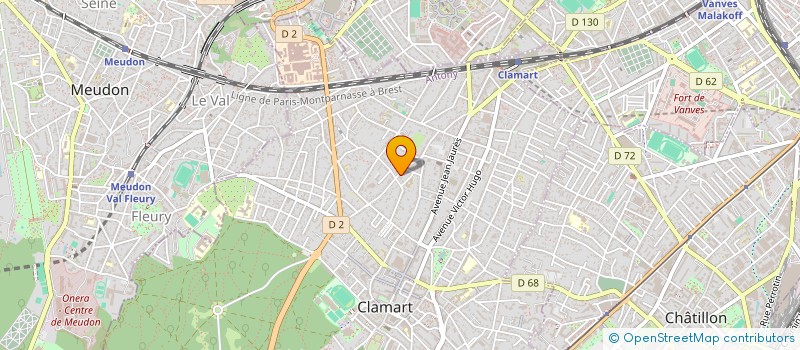 localisation de l'entreprise A PROPOS à CLAMART