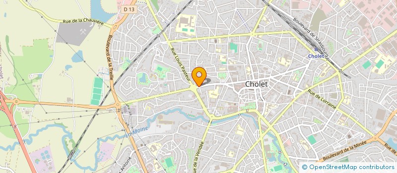 localisation de l'entreprise A PROPOS ARCHITECTURE à CHOLET