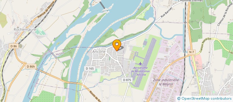 localisation de l'entreprise A-PROSERVICES  ANCONE