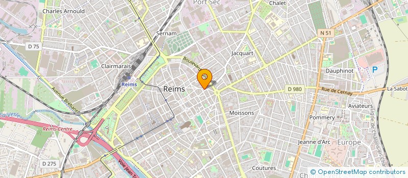 localisation de l'entreprise A PUISSANCE 2  REIMS