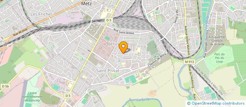 localisation de l'entreprise A.QOSE MULTITRAVAUX à MONTIGNY-LES-METZ